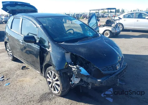 2013 Honda Fit Sport из США, поврежденный, VIN JHMGE8H59DC058755